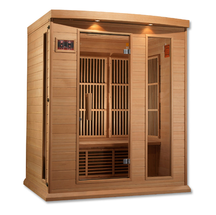 Maxxus 3 Person Low EMF FAR Infrared Sauna (MX-K306-01)