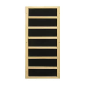 Golden Designs Inc 6-Person Full Spectrum PureTech™ Near Zero EMF FAR Infrared Sauna with Himalayan Salt Bar (Canadian Hemlock)