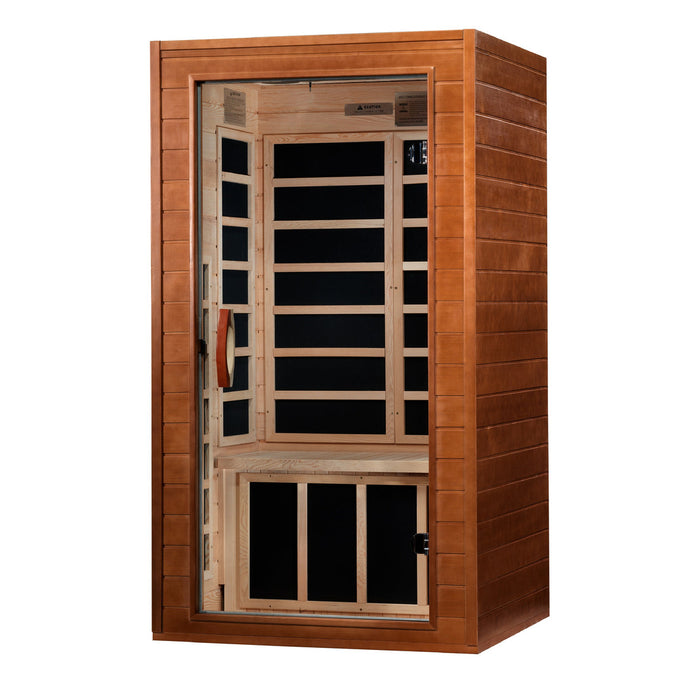 Dynamic "Avila" 1-2 Person Low EMF FAR IR Sauna with built in speakers