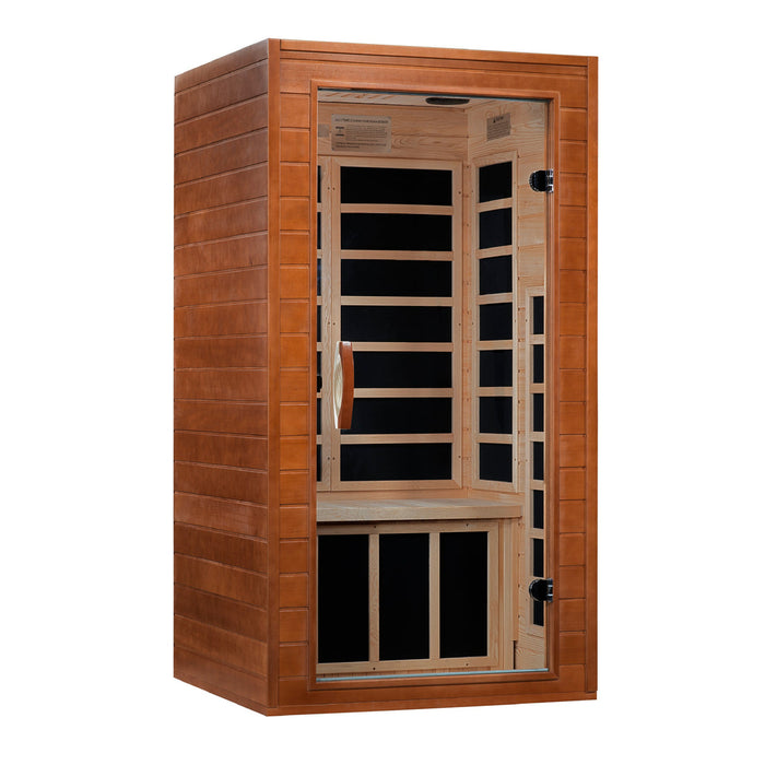 Dynamic "Avila" 1-2 Person Low EMF FAR IR Sauna with built in speakers