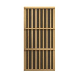 Maxxus 4 Person Near Zero EMF FAR Infrared Sauna – Canadian Hemlock