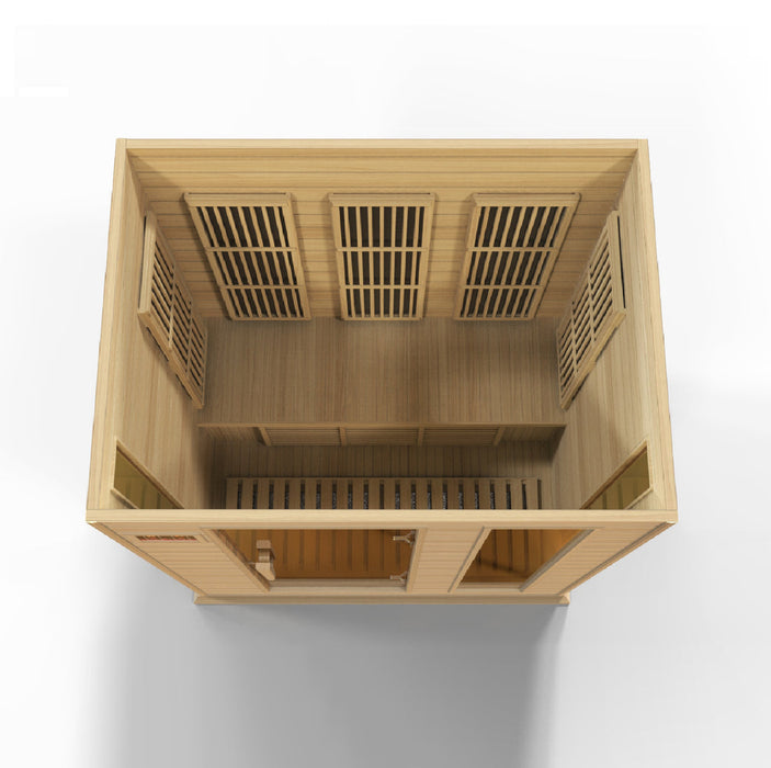 Maxxus 3 Person Low EMF FAR Infrared Sauna (MX-K306-01)