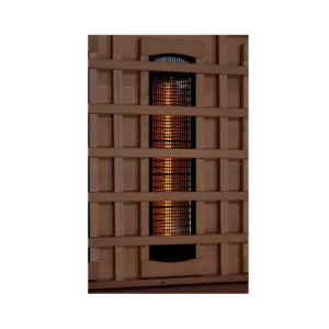 Golden Designs Inc 6-Person Full Spectrum PureTech™ Near Zero EMF FAR Infrared Sauna with Himalayan Salt Bar (Canadian Hemlock)