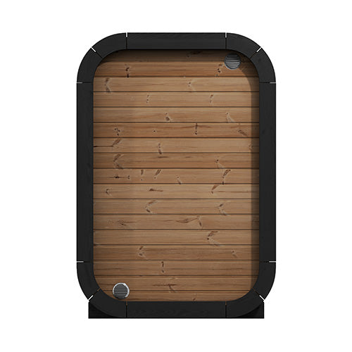 SaunaLife Model CL3G 2 Person Cube-Series Outdoor Traditional Sauna