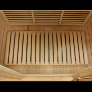 Maxxus 4 Person Near Zero EMF FAR Infrared Sauna – Canadian Hemlock